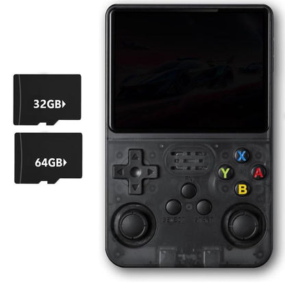 WUDS R36S Handheld Game Console – 3.5" IPS Screen Linux System with 16000+ Classic Games, 32GB+64GB TF Card, Portable for Christmas, Thanksgiving, Holiday Gift