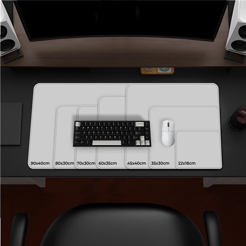 Line Pattern Cozy Gaming Mouse Pad, Large Size Mouse & Keyboard Mat with Stitched Edge, Non-Slip Desk Mat for Home Office, Non Slip Mousepad