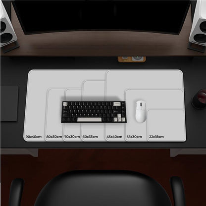 Line Pattern Cozy Gaming Mouse Pad, Large Size Mouse & Keyboard Mat with Stitched Edge, Non-Slip Desk Mat for Home Office, Non Slip Mousepad