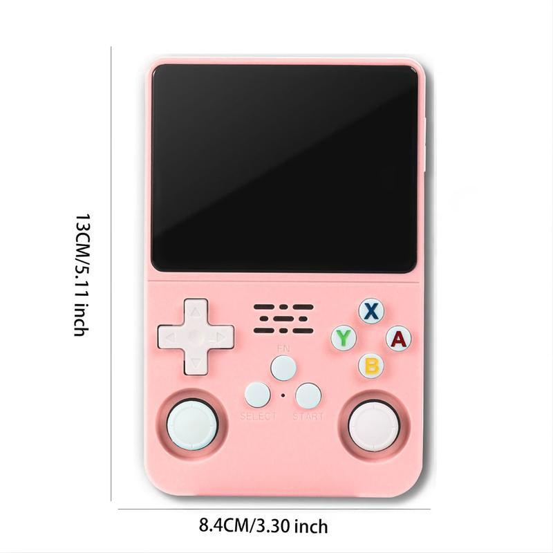 WUDS R36S Handheld Game Console – 3.5" IPS Screen Linux System with 16000+ Classic Games, 32GB+64GB TF Card, Portable for Christmas, Thanksgiving, Holiday Gift