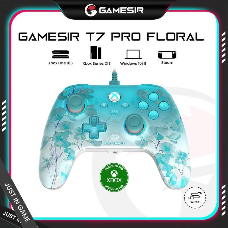 [TT Exclusive] Gamesir T7 Pro Floral Wired Controller for Xbox