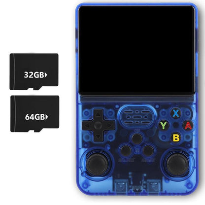 WUDS R36S Handheld Game Console – 3.5" IPS Screen Linux System with 16000+ Classic Games, 32GB+64GB TF Card, Portable for Christmas, Thanksgiving, Holiday Gift