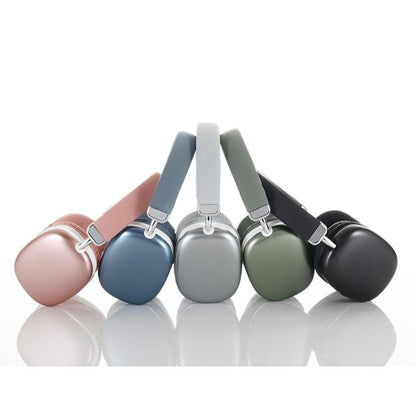 Wireless Bluetooth-Compatible Headphone, Over-Ear Noise Cancelling Headphone with Microphone, Universal Flexible Headset for Mobile Phone, Tablet & Laptop, Wireless Chargeable Headphones