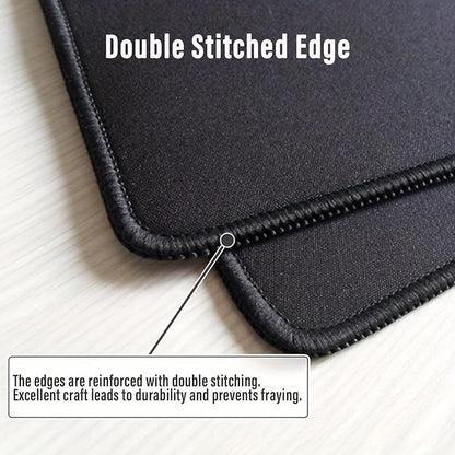 Line Pattern Cozy Gaming Mouse Pad, Large Size Mouse & Keyboard Mat with Stitched Edge, Non-Slip Desk Mat for Home Office, Non Slip Mousepad