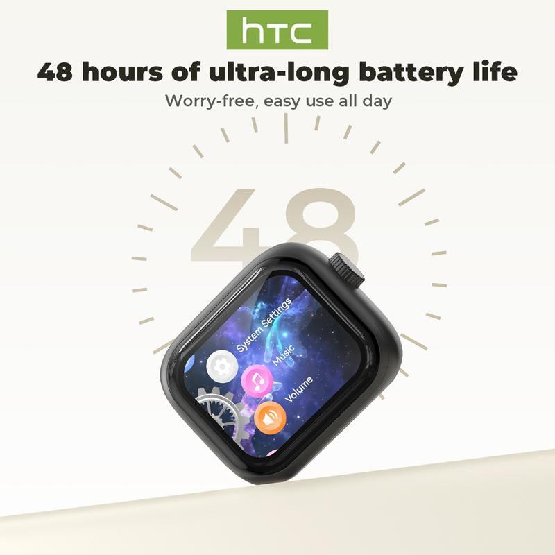 [Buy One Get Two Free]Htc NE40 Wireless Earphones Bluetooth 6.0, LED Display High Fidelity, TWS Earbuds, Mini Bluetooth Speaker, for Beach, Shower, 4-In-1 USB-C, Compatible USB-A, Type-C, Lightning, an Excellent Gift Choice for Christmas and New Year